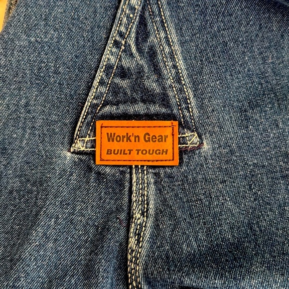 Mens Work Wear Work N’ Gear Denim Overalls - Picture 6 of 15
